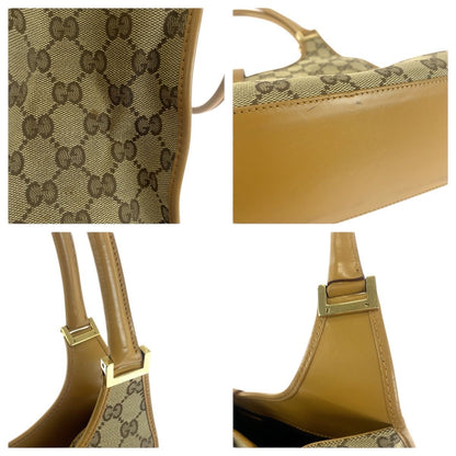 Gucci Jackie Beige Light Brown Gold 002 Shoulder Bag — view 6