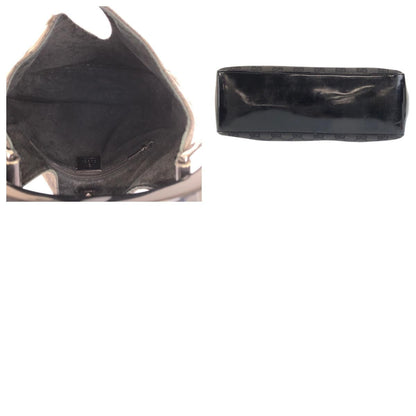 Gucci Black GG Canvas Plastic 001 Hobo Shoulder Bag — view 9