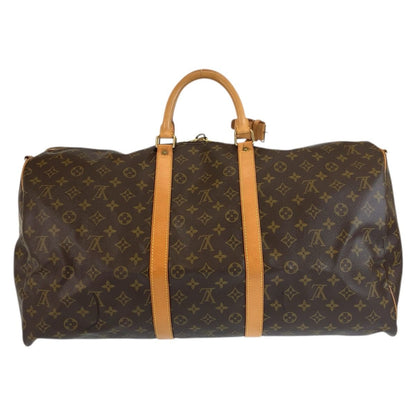 Louis Vuitton Monogram Keepall Bandouliere 55 Boston Bag — view 2
