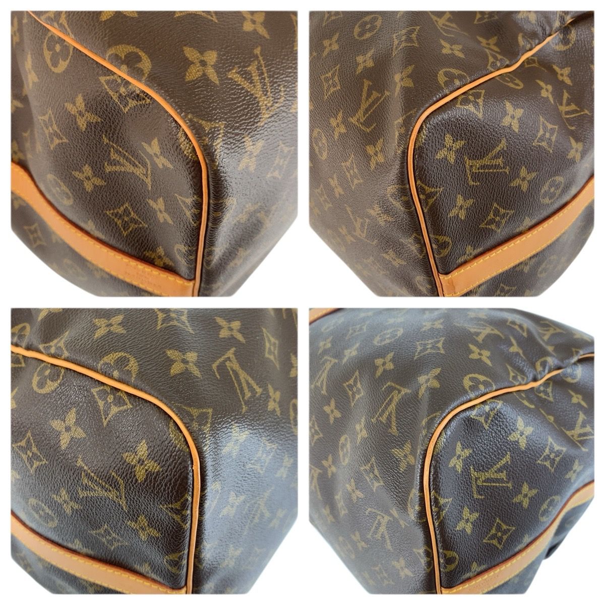 Louis Vuitton Monogram Keepall Bandouliere 55 Boston Bag — view 4