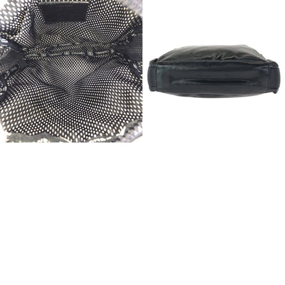 Chanel Sports Line CC Logo Black Silver Shoulder Bag Pochette — view 9