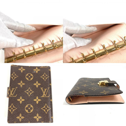 Louis Vuitton Notebook Cover Agenda PM Koala Monogram Canvas Pink — view 7