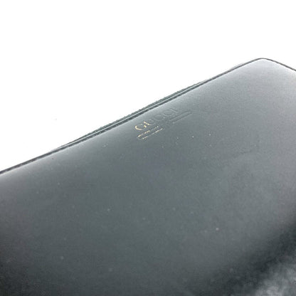 Gucci Wallet Logo Leather Black — view 6
