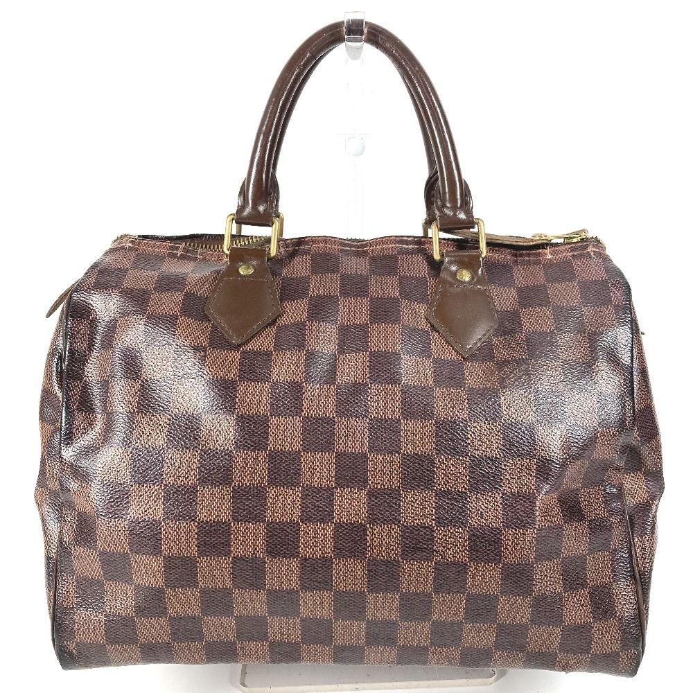 Louis Vuitton Handbag Speedy 30 Damier Canvas Ebene Brown — view 2