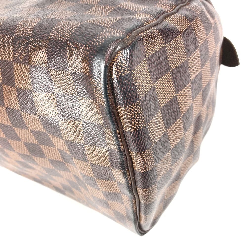 Louis Vuitton Handbag Speedy 30 Damier Canvas Ebene Brown — view 6