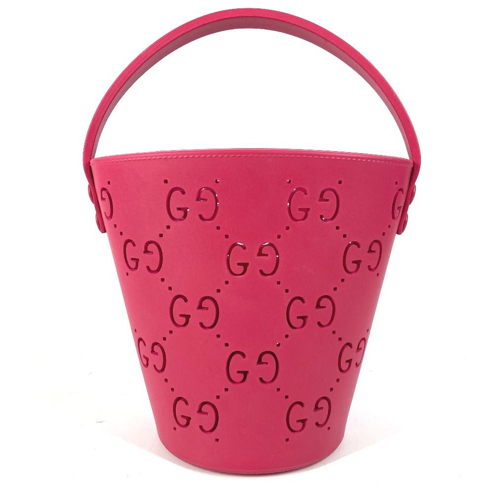 Gucci GG Logo Bucket Bag Lava Pink