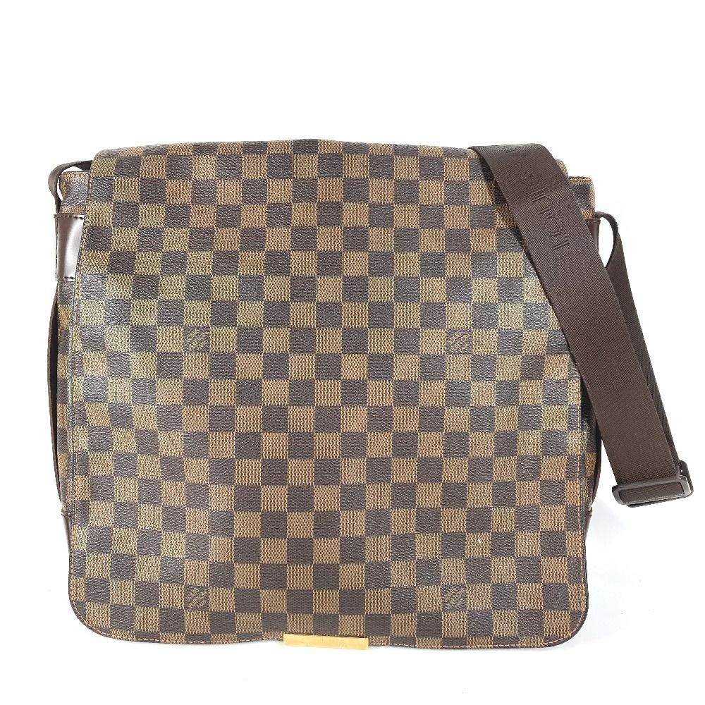 Louis Vuitton Shoulder Bag Bastille Damier Canvas Ebene Brown