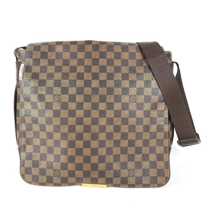 Louis Vuitton Shoulder Bag Bastille Damier Canvas Ebene Brown