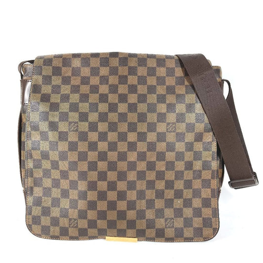 Louis Vuitton Shoulder Bag Bastille Damier Canvas Ebene Brown