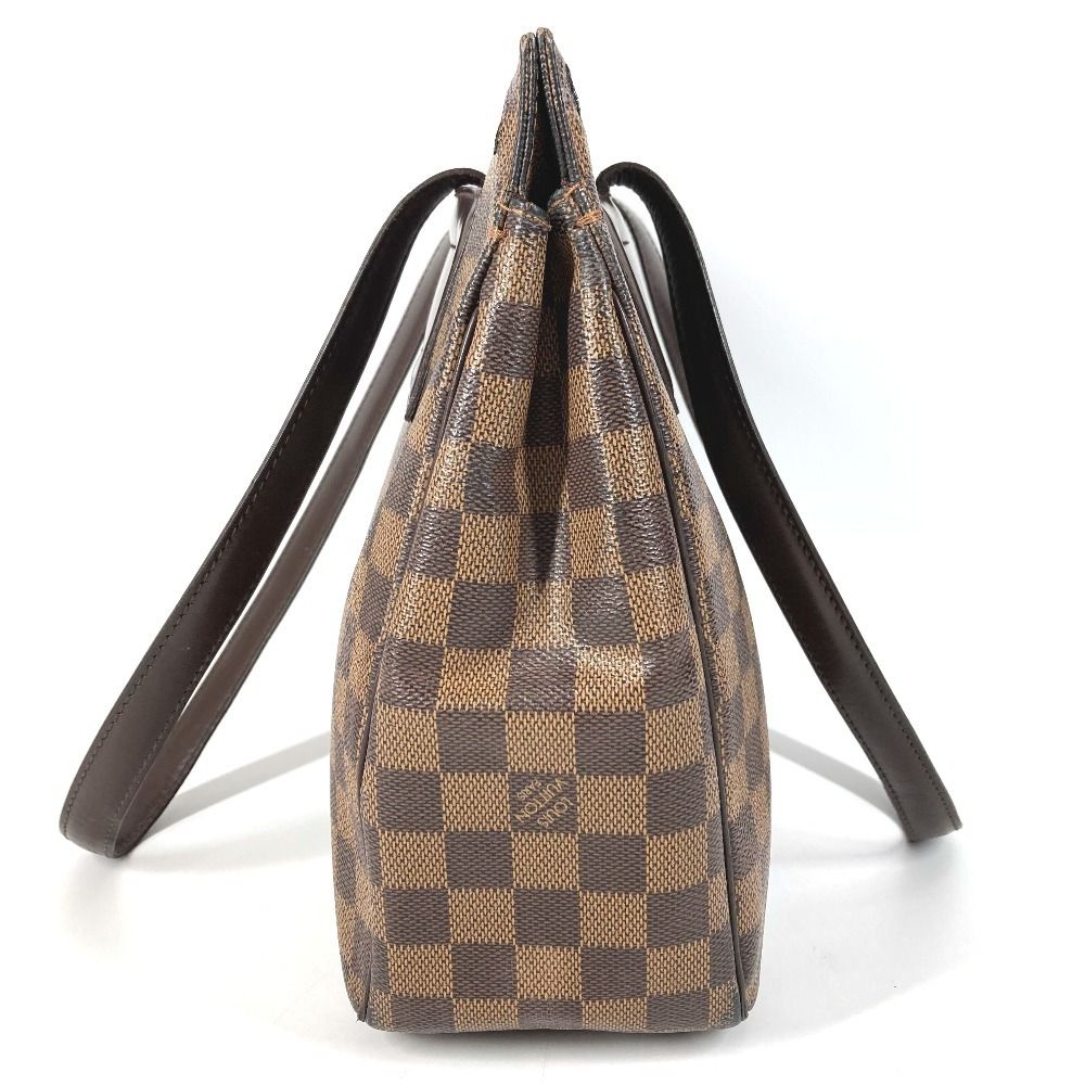 Louis Vuitton Shoulder Bag Parioli PM Damier Canvas Ebene Brown — view 3
