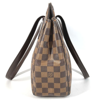 Louis Vuitton Shoulder Bag Parioli PM Damier Canvas Ebene Brown — view 3