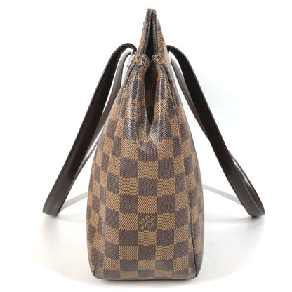 Louis Vuitton Shoulder Bag Parioli PM Damier Canvas Ebene Brown — view 4