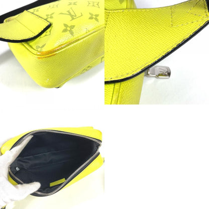 Louis Vuitton Belt Bag Outdoor Messenger PM Taiga Leather Yellow — view 9