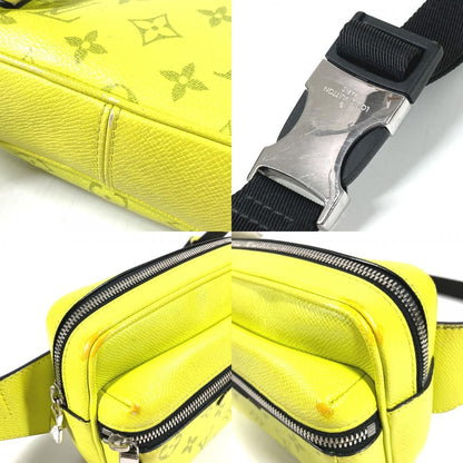 Louis Vuitton Belt Bag Outdoor Messenger PM Taiga Leather Yellow — view 8