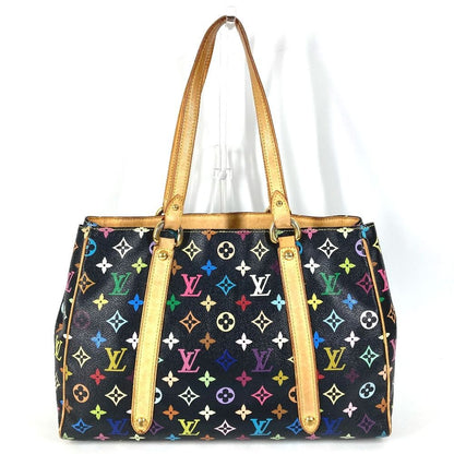 Louis Vuitton Shoulder Bag Aurelia MM Monogram Multicolor Canvas Noir Black — view 2