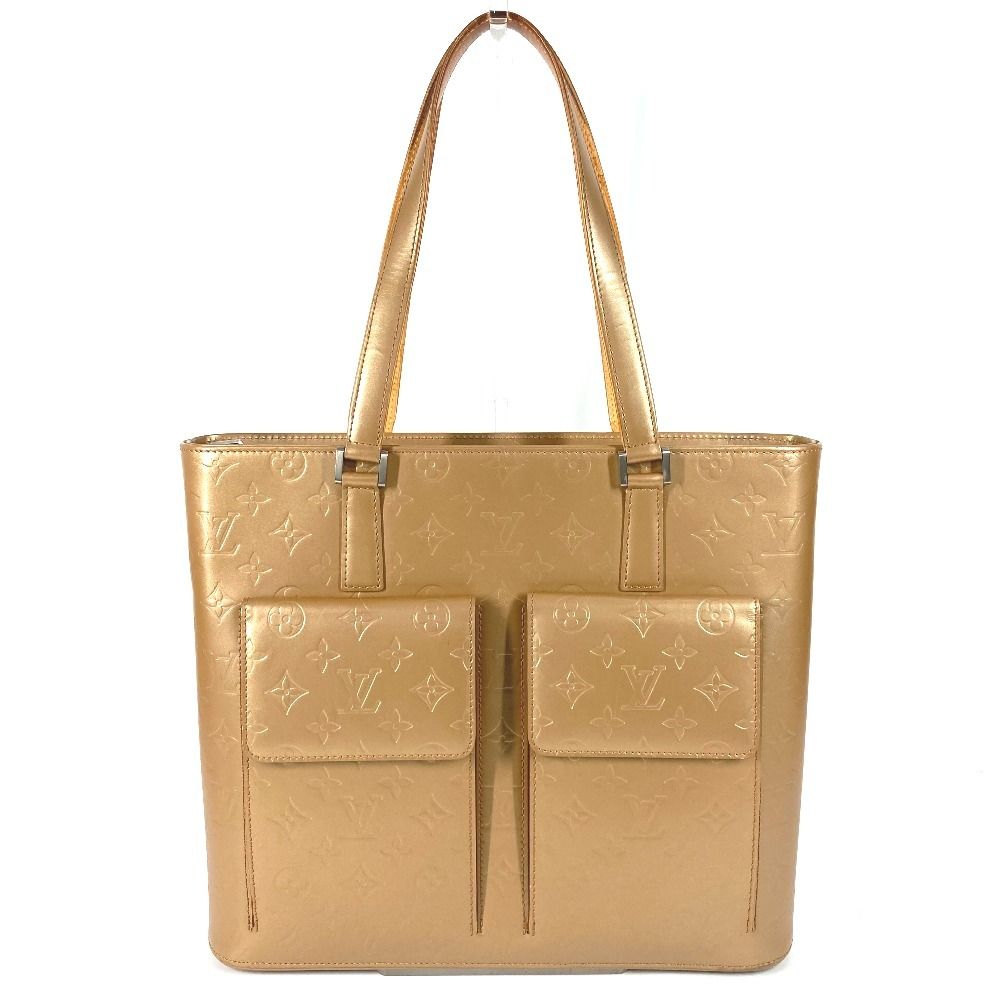 Louis Vuitton Shoulder Bag Wilwood Monogram Matte Leather Beige