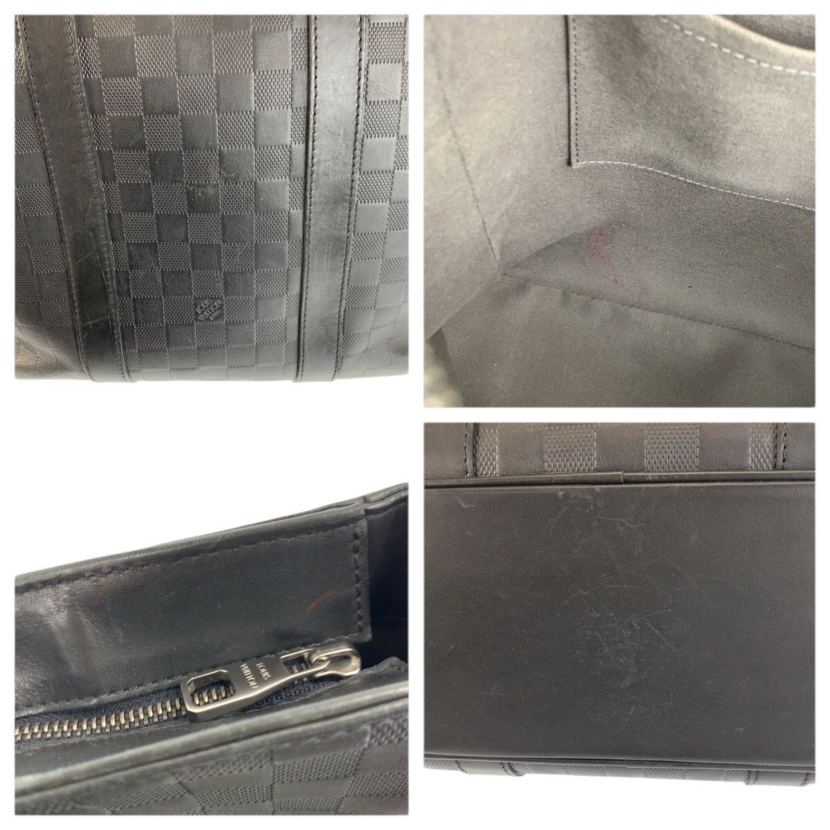 Louis Vuitton Damier Infini Tadao PM Onyx Black Tote Business — view 5