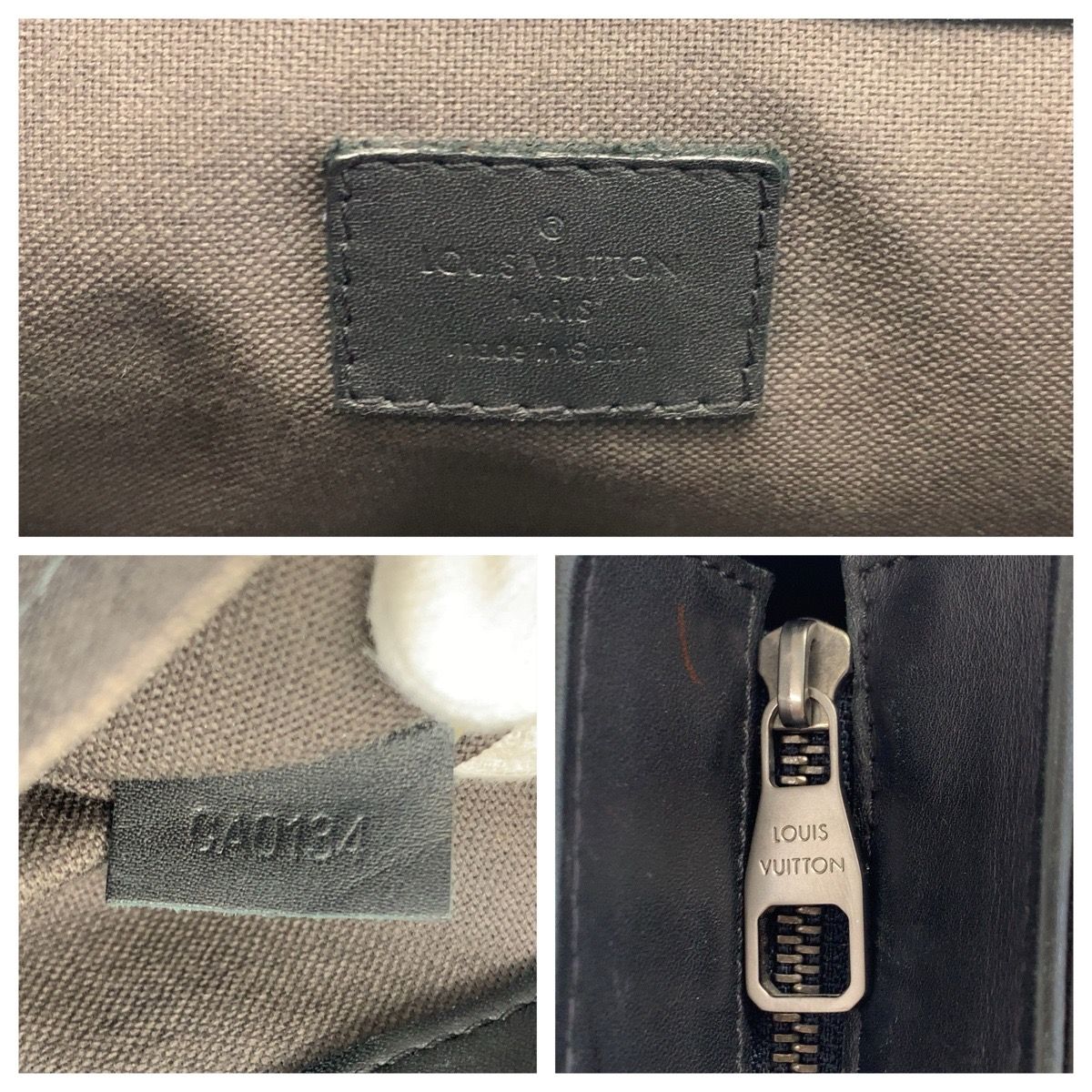 Louis Vuitton Damier Infini Tadao PM Onyx Black Tote Business — view 3