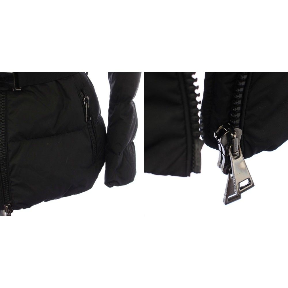 Moncler Cardoncelle Jacket Down Outer Belt 0 Black TK — view 8