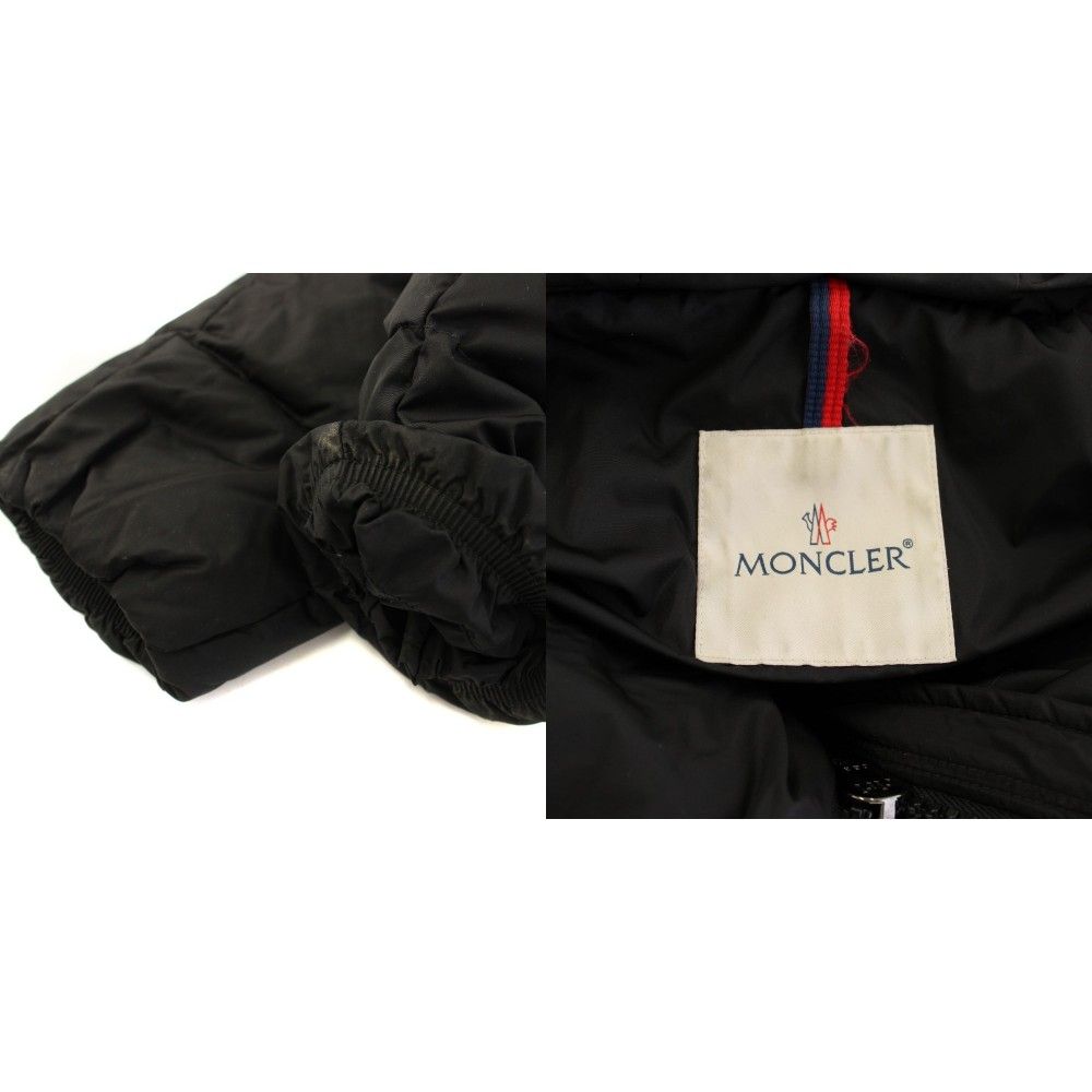 Moncler Cardoncelle Jacket Down Outer Belt 0 Black TK — view 9