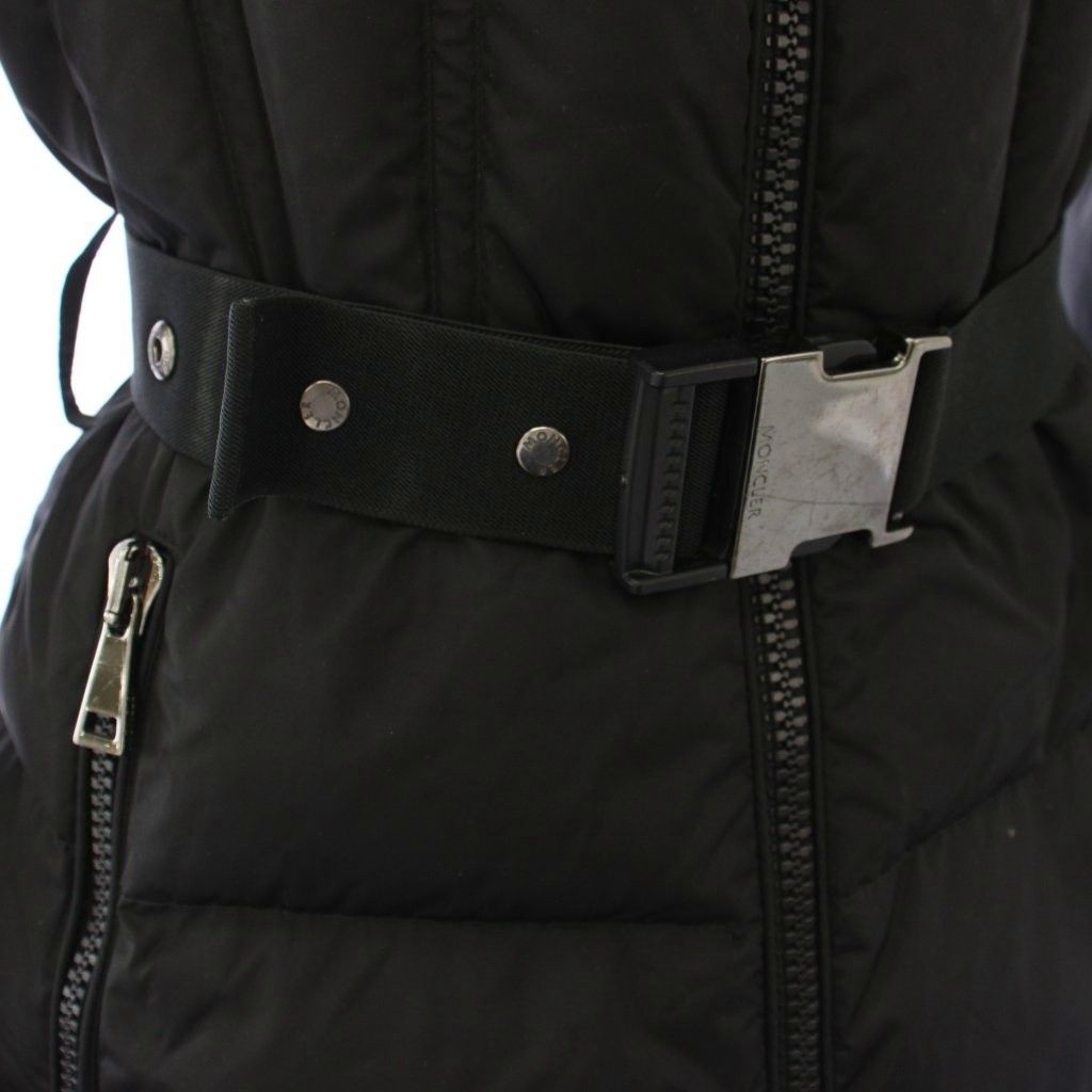 Moncler Cardoncelle Jacket Down Outer Belt 0 Black TK — view 7
