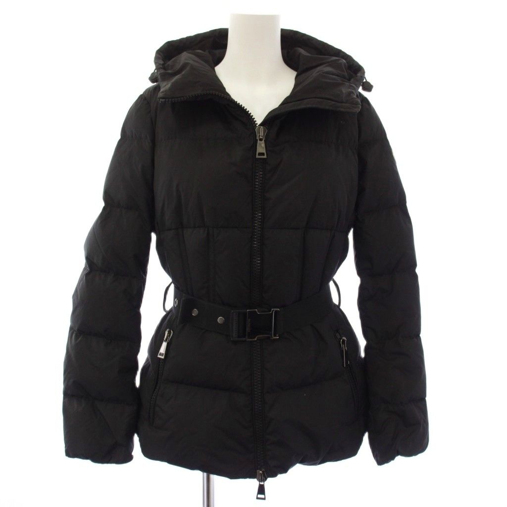 Moncler Cardoncelle Jacket Down Outer Belt 0 Black TK
