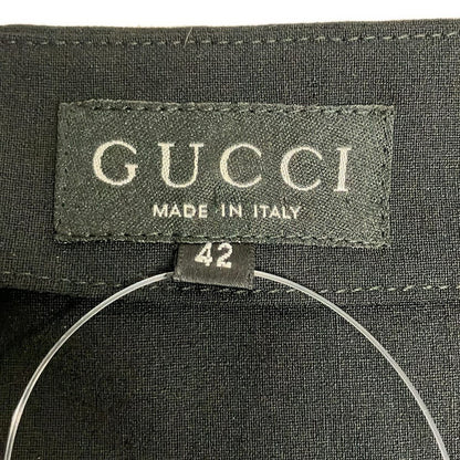 Gucci Dress 42 M Black Short Sleeve Long Length — view 3