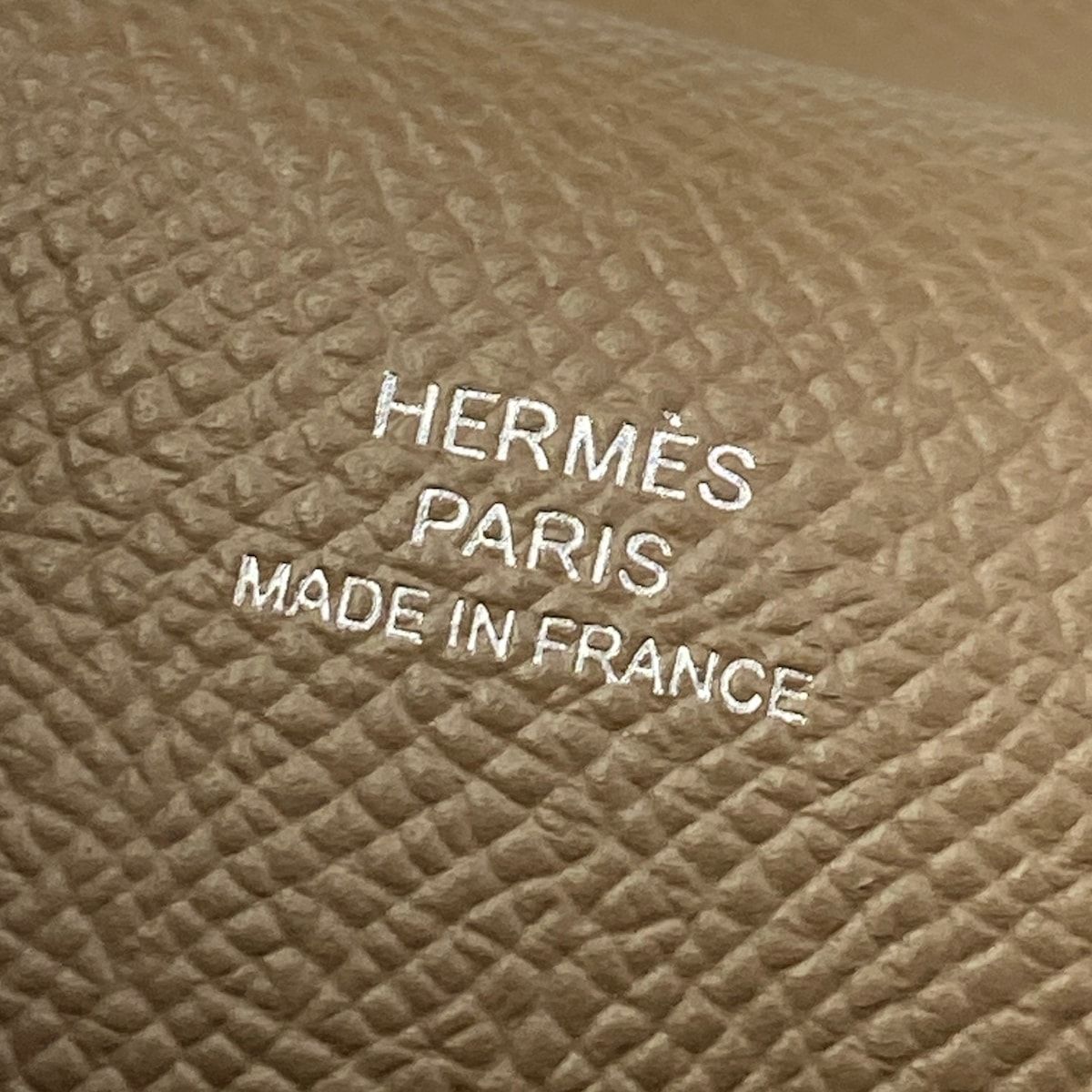 Hermes Wallet Nap to Go Etoupe Shoulder Silver — view 5