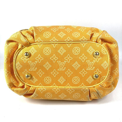 Louis Vuitton Shoulder Bag Cabai Panema GM Leather Canvas Yellow — view 5