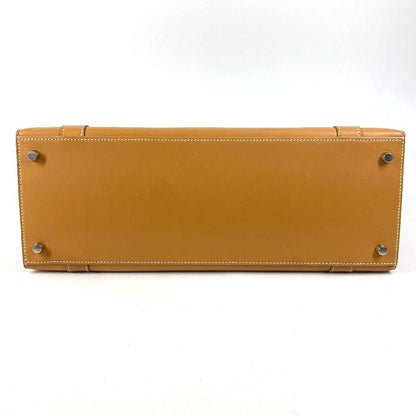Hermes Handbag Drag 37 Box Calf Natural Beige — view 5