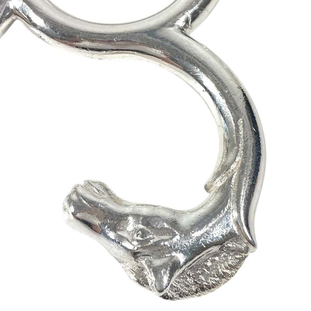 Hermes Object Cheval Horse Co Star Pot Stand Silver Shoulder Bag — view 7