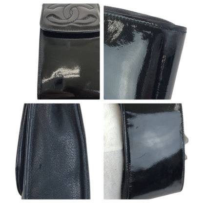 Chanel CC Logo Black Gold Enamel Case Cigarette — view 6