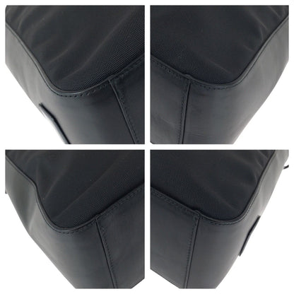 Gucci Shoulder Black Silver Nylon Leather 001 Bag — view 3