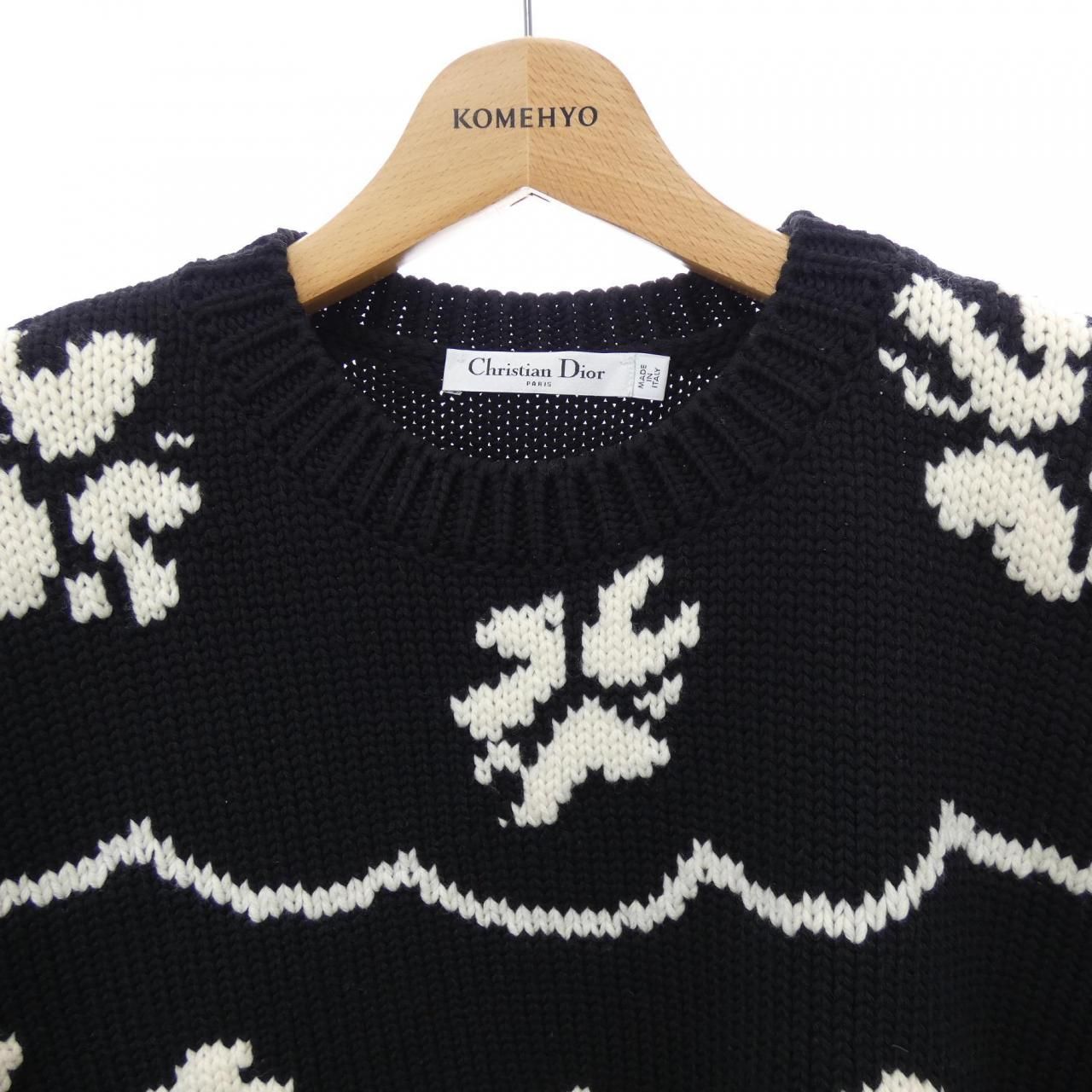 Dior Knit Sweater Black — view 5
