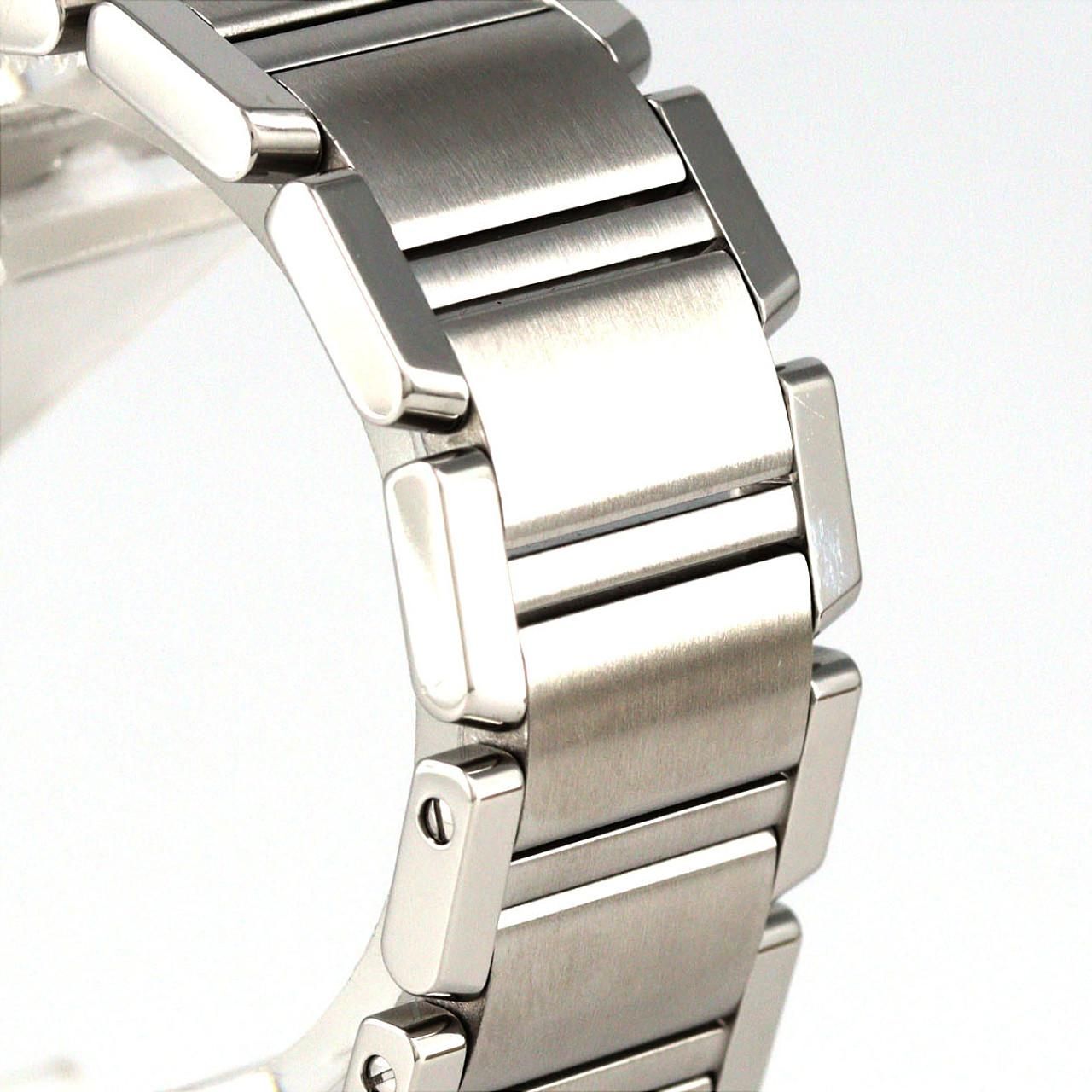 Cartier Tank Francaise MM Date SS Quartz Watch — view 4
