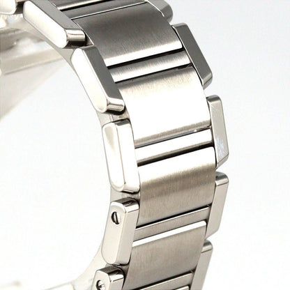 Cartier Tank Francaise MM Date SS Quartz Watch — view 4