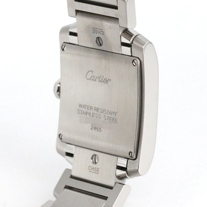 Cartier Tank Francaise MM Date SS Quartz Watch — view 5
