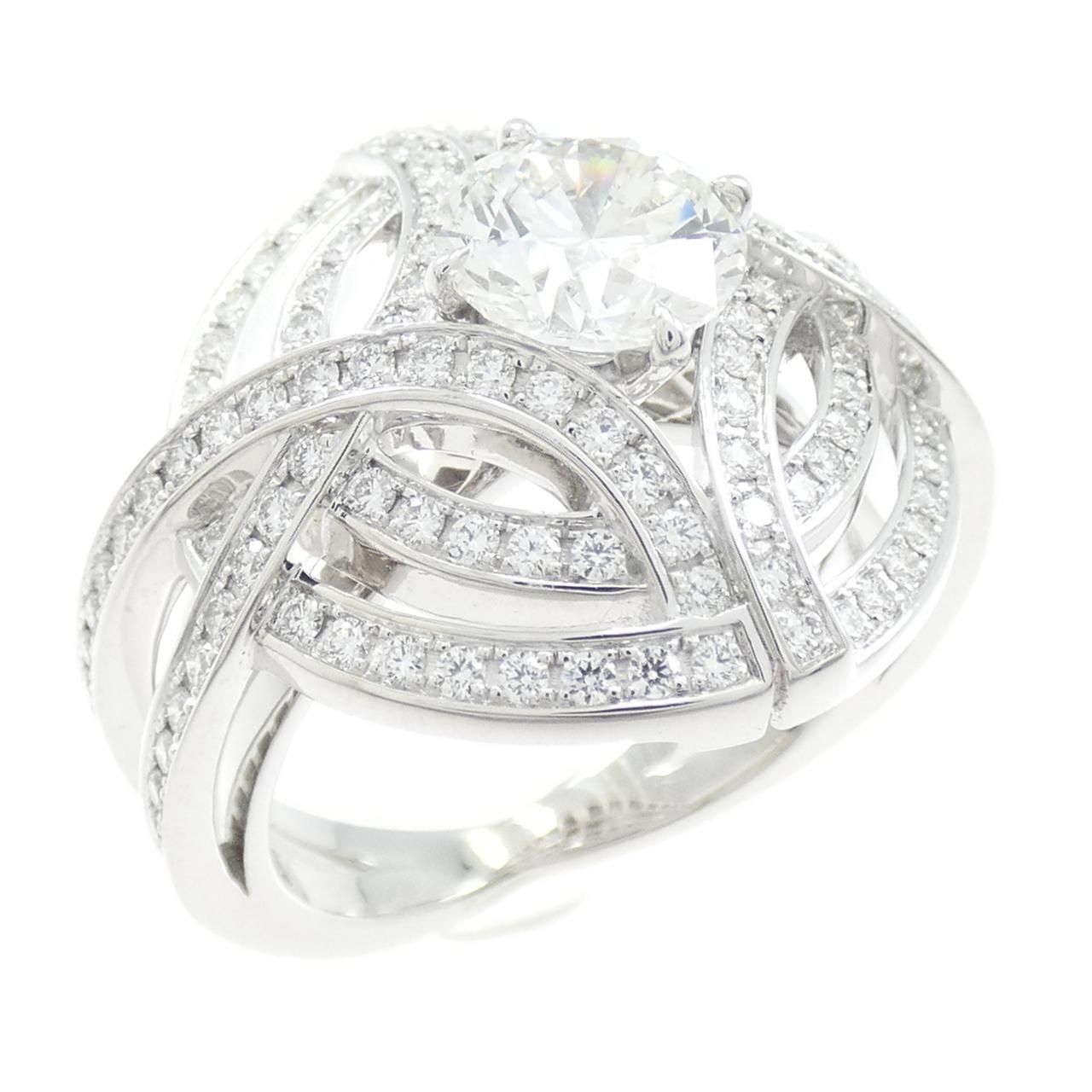 Cartier Diamond Ring White Gold