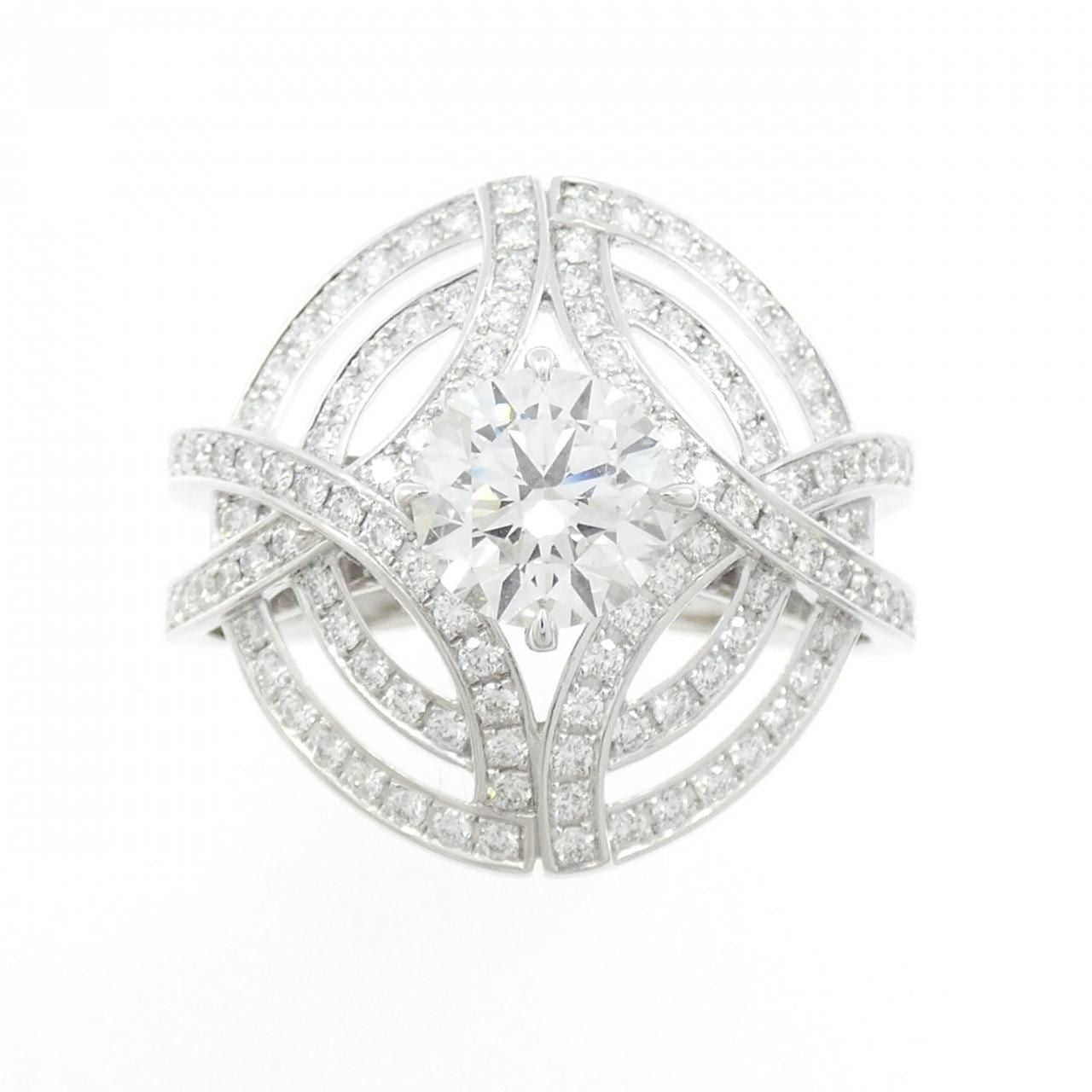 Cartier Diamond Ring White Gold — view 2