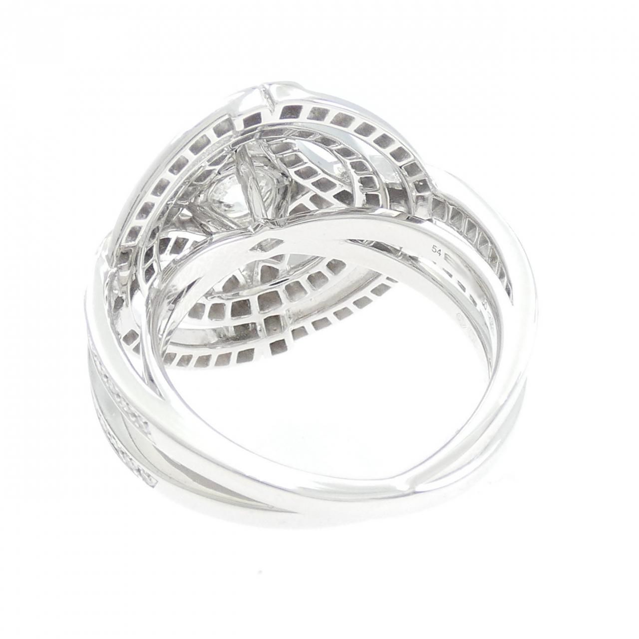 Cartier Diamond Ring White Gold — view 3