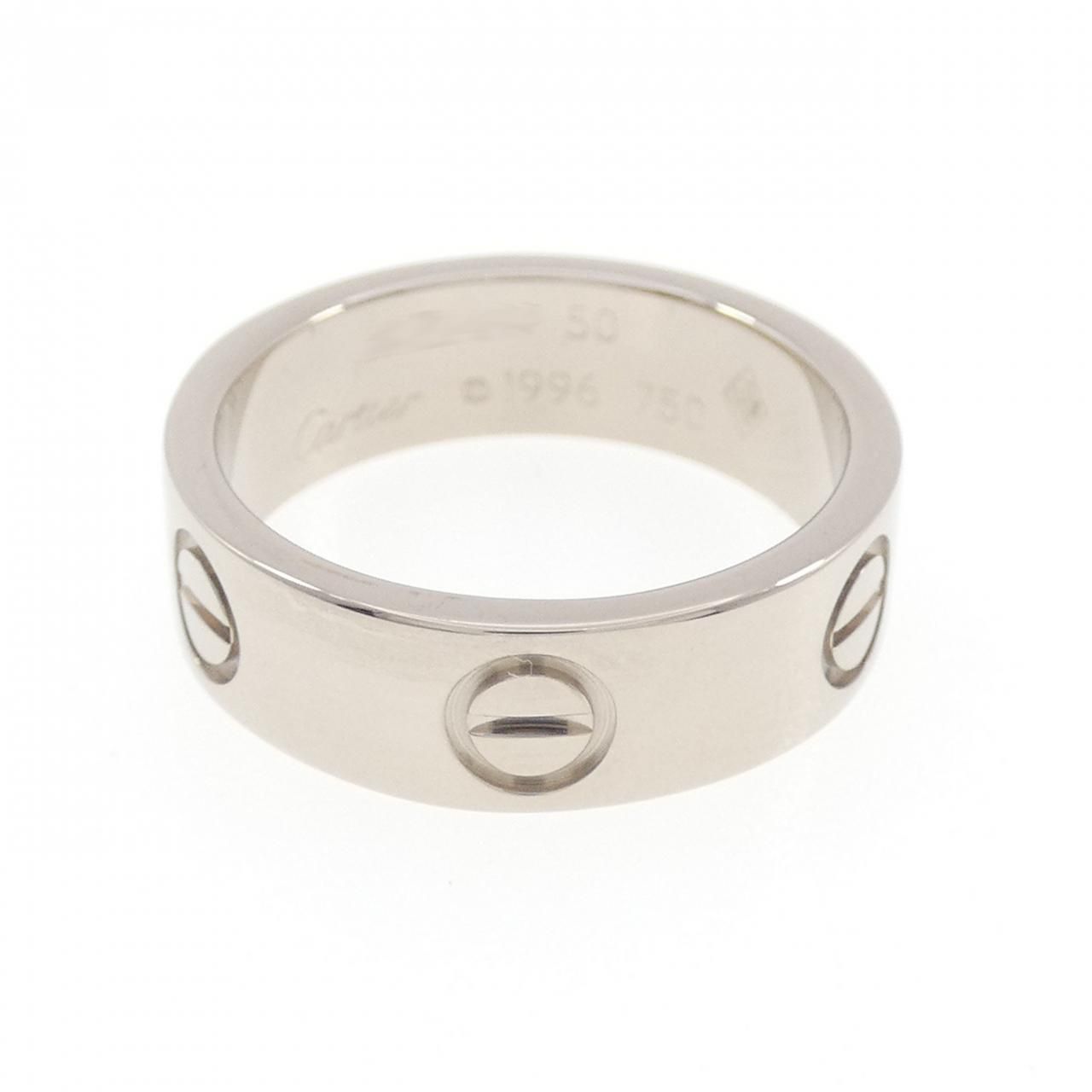 Cartier Love Ring White Gold — view 2