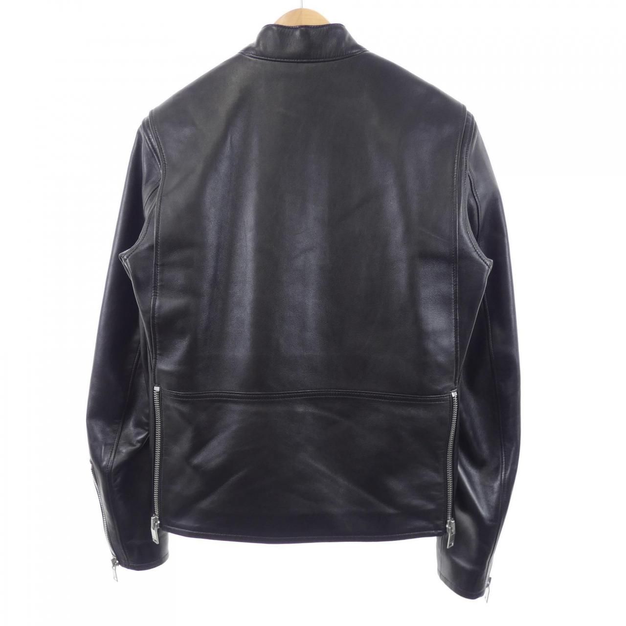 Saint Laurent Leather Rider's Jacket — view 2