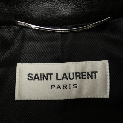 Saint Laurent Leather Rider's Jacket — view 4