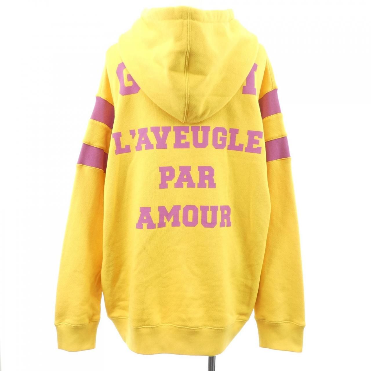 Gucci Hoodie Yellow — view 2
