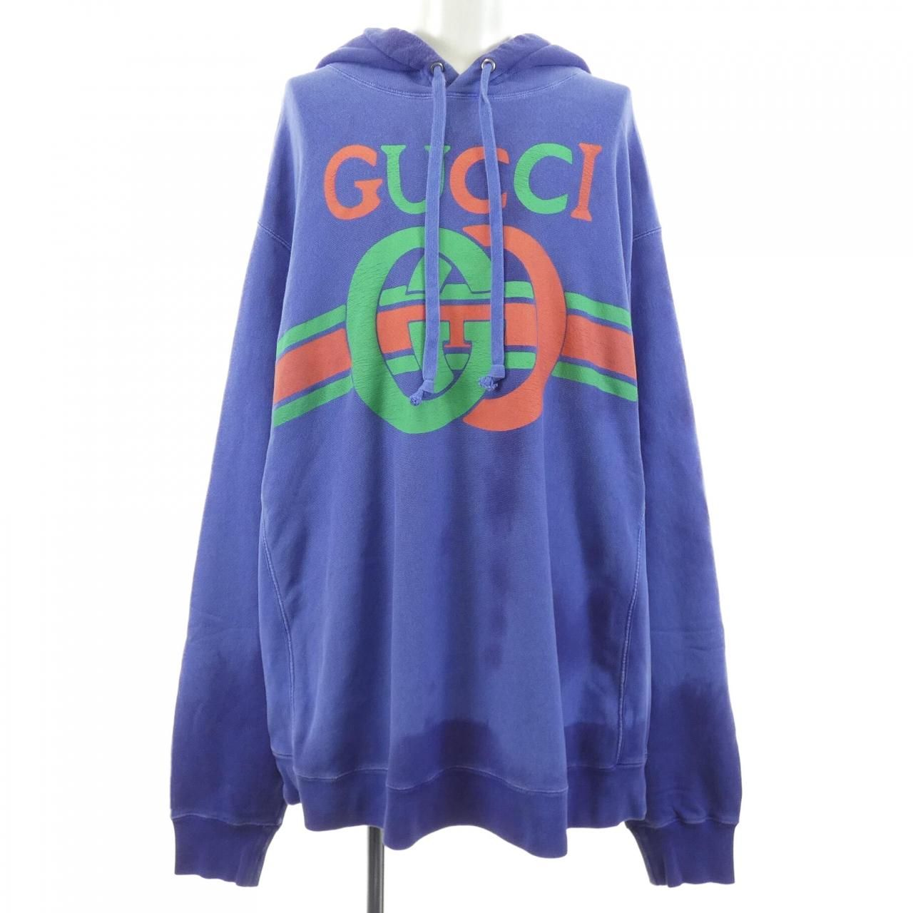 Gucci Interlocking Hoodie Purple