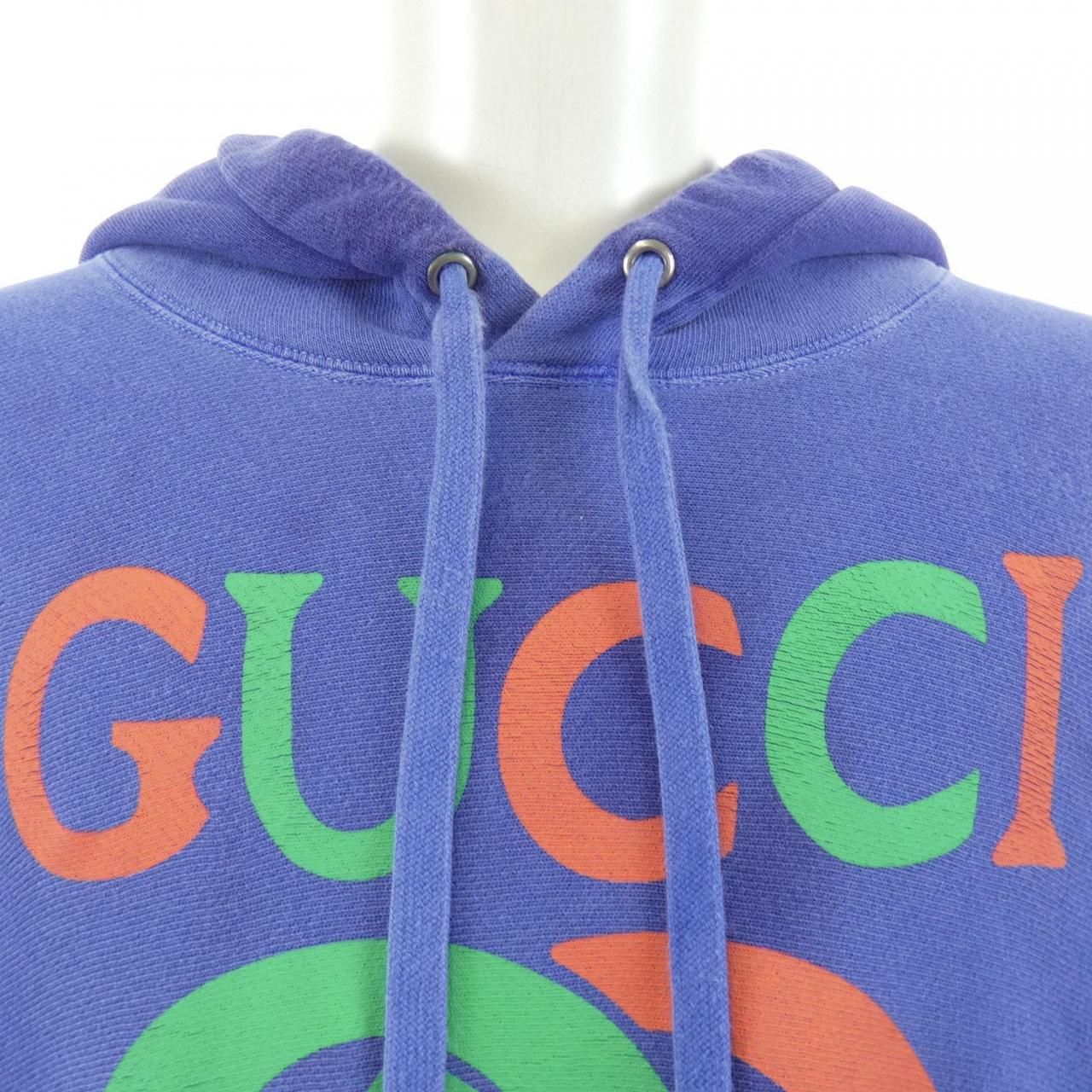 Gucci Interlocking Hoodie Purple — view 5