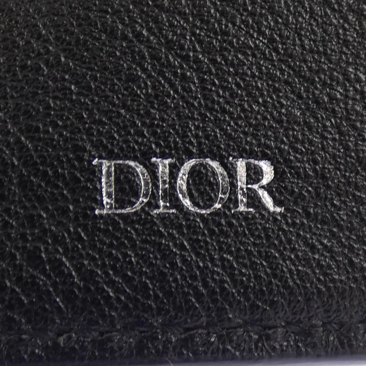 Dior Card Case Card Holders Black — view 3