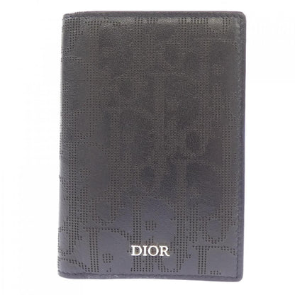 Dior Card Case Card Holders Black