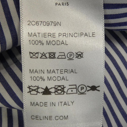 Celine Triomphe Shirt Blue — view 3
