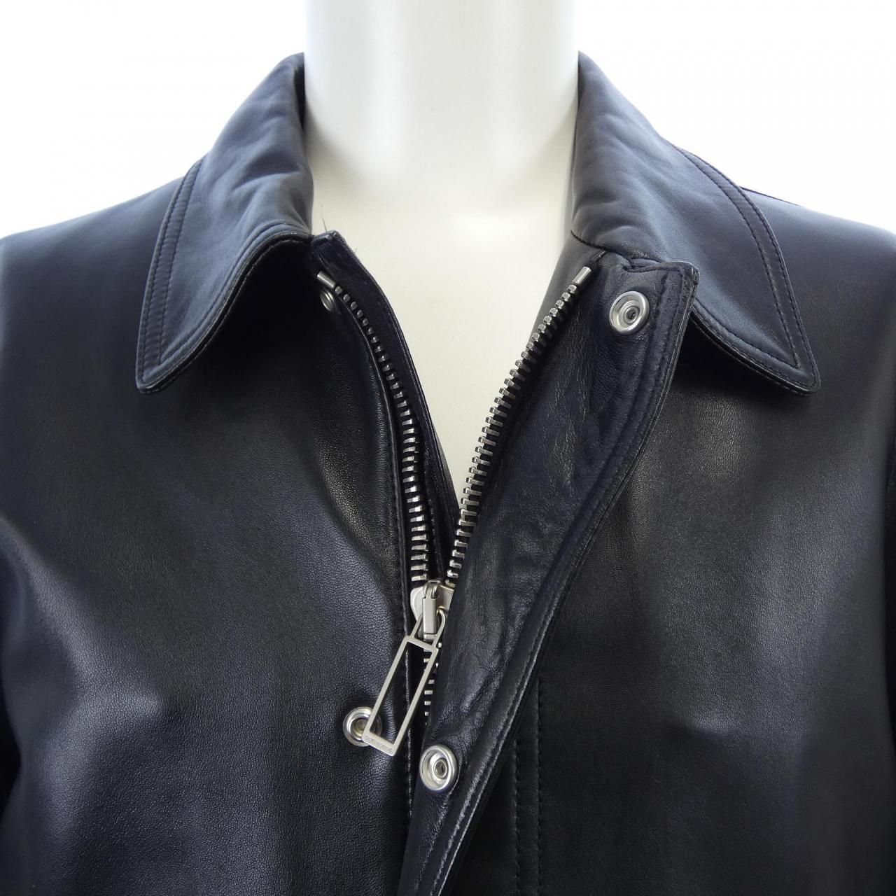 Dior Homme Leather Jacket — view 5
